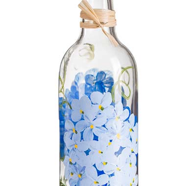 Hydrangeas Bottle