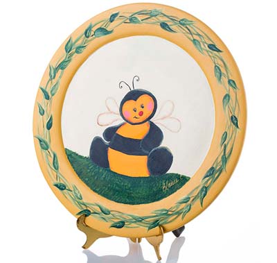 Decorative Bee Plate
