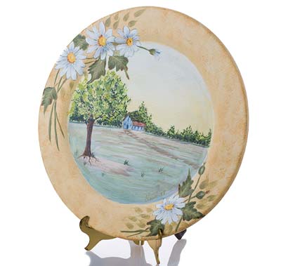 Decorative Farm Plate